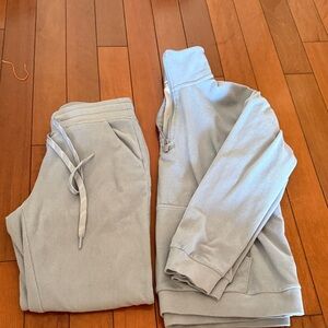 Marc New York Light Gray Women's Jogger Set